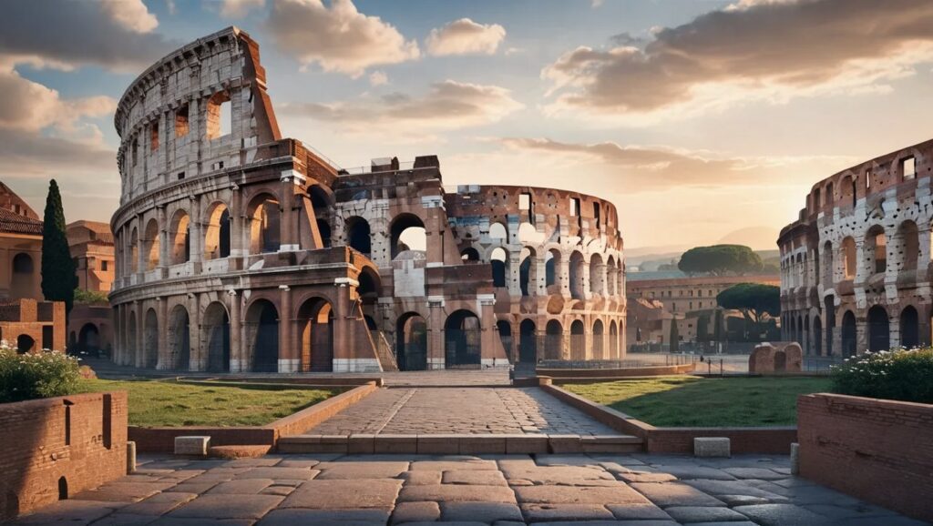 ciudad de la antigua roma